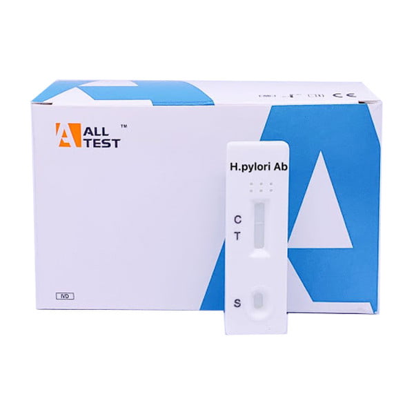 ALLTEST H.PYLORI ANTIBODY RAPID TEST CASSETTE (WHOLE BLOOD/SERUM/PLASMA) 40’s